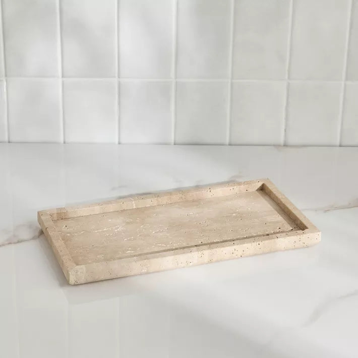 Travertinbakke i natursten