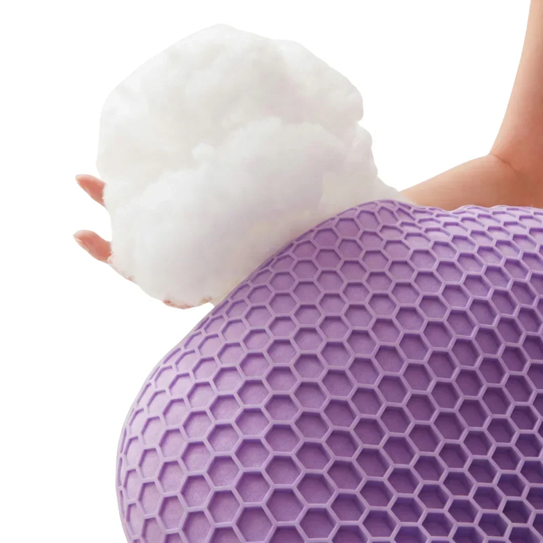 Ergonomisk TPE-pude med ventilerende design til nakke og hoved