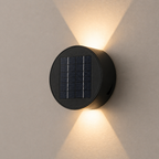 Solkrets | Solcelledrevet væglampe med 360° rotation (2-pak)