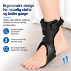 Ankelstøtte ved dropfod & ortose