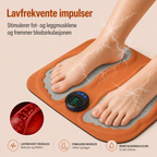 Fodmassagemåtte med 3D-massagepunkter