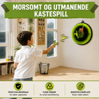 Kastespil med målskive og bløde kasteøkser