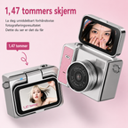 Mini nøgleringskamera med 1080p-video og flipskærm