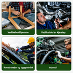 Justerbar universaltop 10–19 mm til møtrikker og bolte
