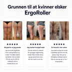 Elektrisk massagerulle med vibration til krop og muskler