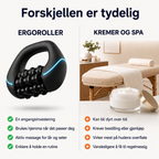 Elektrisk massagerulle med vibration til krop og muskler