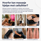 Elektrisk massagerulle med vibration til krop og muskler