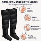 Luftkompressionsmassage til ben – massage af lægge og lår