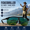 Polariserede fiskebriller – reducerer genskin fra vandet
