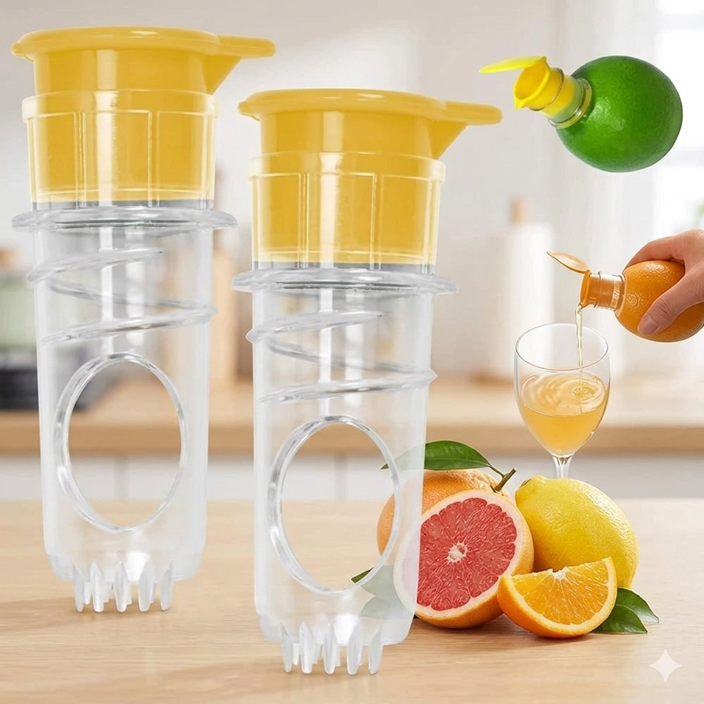Manuel citruspresser med si til citron, lime og appelsin