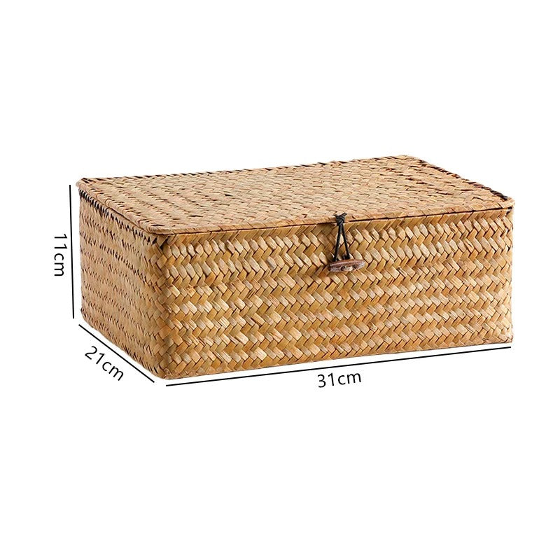 Naturlig rattankurv