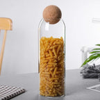 Elegante opbevaringsglas