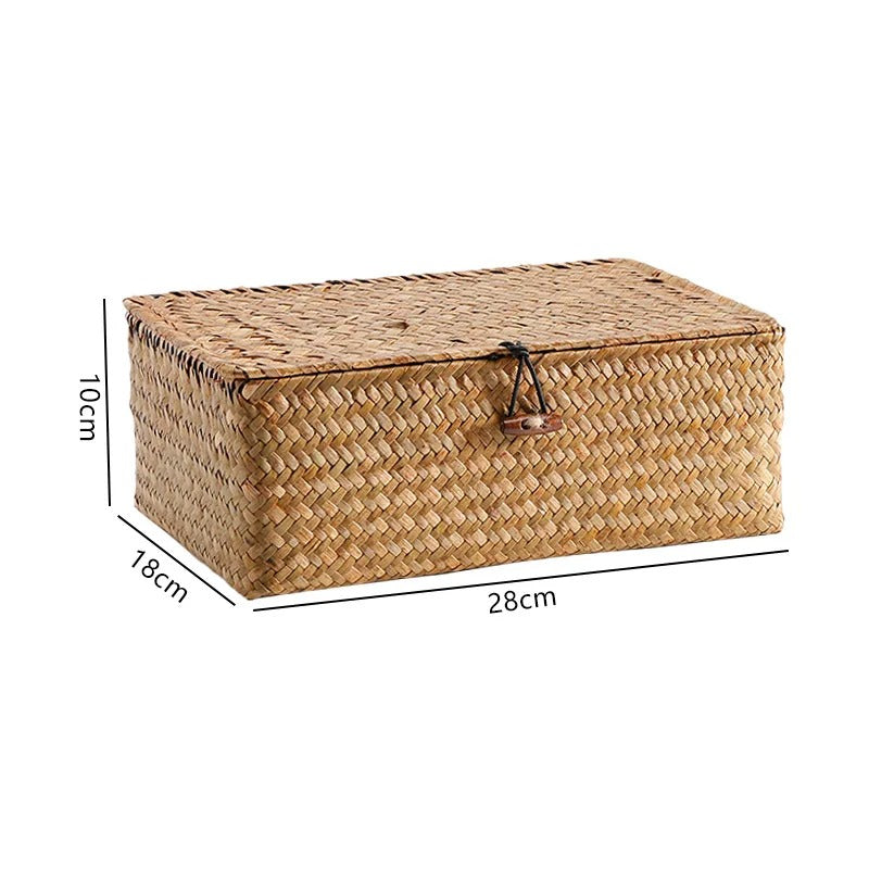 Naturlig rattankurv