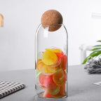 Elegante opbevaringsglas