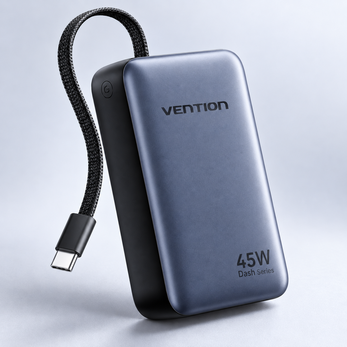 Vention 45 W powerbank med inbyggd USB-C-kabel